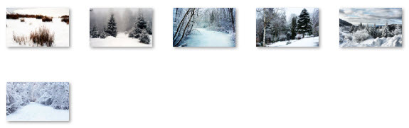 Winter White Theme Collection for Windows 7