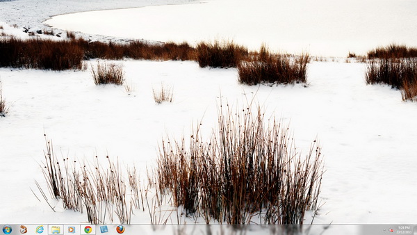 Winter White Theme for Windows 7