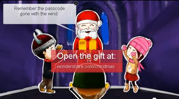 Wondershare Vivideo Christmas Giveaway Passcode