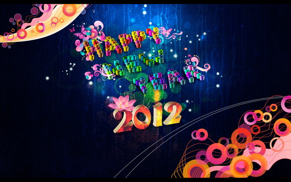 New Year 2012 Desktop Wallpaper