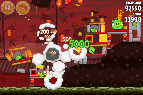 Angry Birds Seasons - Year of the Dragon update