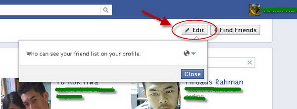 How to Hide Friends List in Facebook