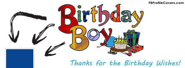 Birthday Boy Facebook Timeline Cover Image