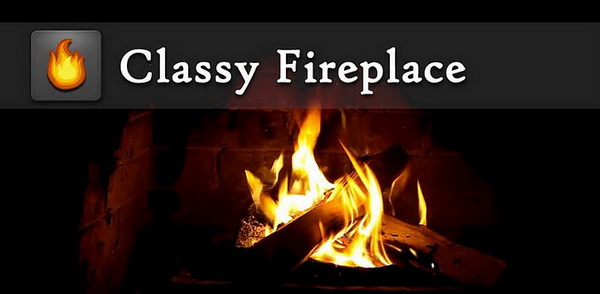 Classy Fireplace for Google TV