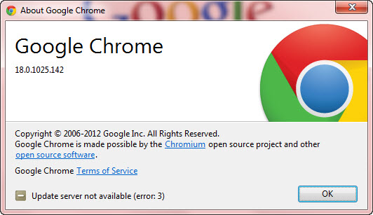 Download Google Chrome 18 Stable