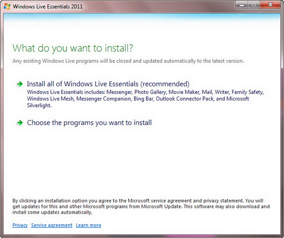Install Windows Live Mail For Windows 7