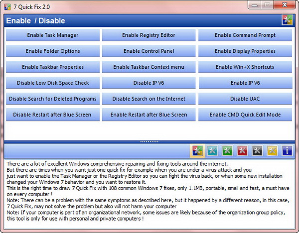 Disabled Task Manager In Vista Home Premium