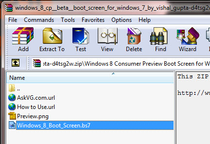 Windows 8 Boot Screen for Windows 7