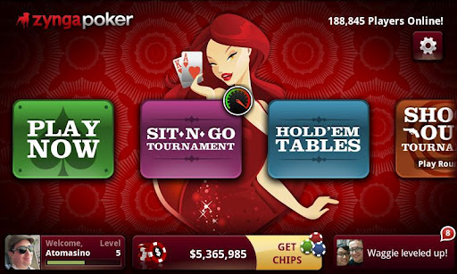 Zynga Poker for Google TV