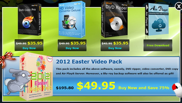 2012 Easter Video Pack