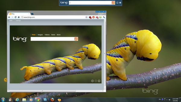 Set Bing Homepage Image as Windows 7 Desktop Wallpaper