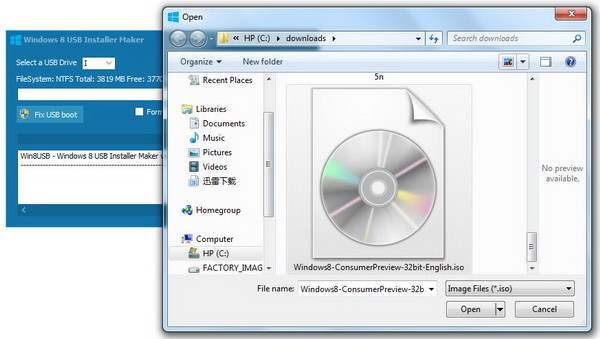 Create Bootable Windows 8 USB Flash Drive