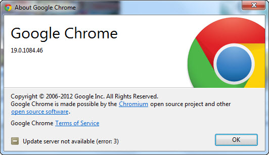 Google Chrome 19 Stable Offline Installer