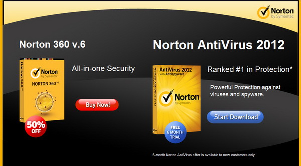 Norton Antivirus 2012 Free License