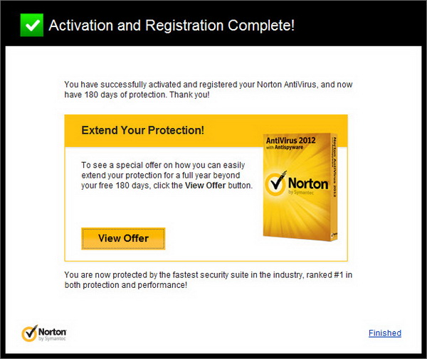 Norton Antivirus 2012 Free License