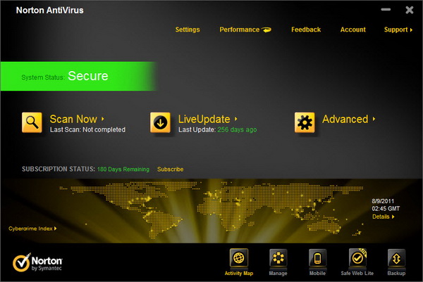 Norton Antivirus 2012 Free License