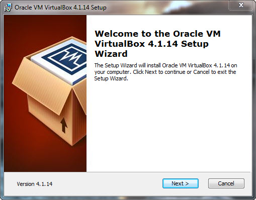 Setup Oracle VM VirtualBox