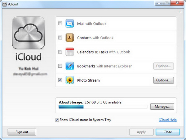 Transfer Photos Automatically from iPad to PC using iCloud