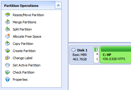 AOMEI Partition Assistant Home Edition