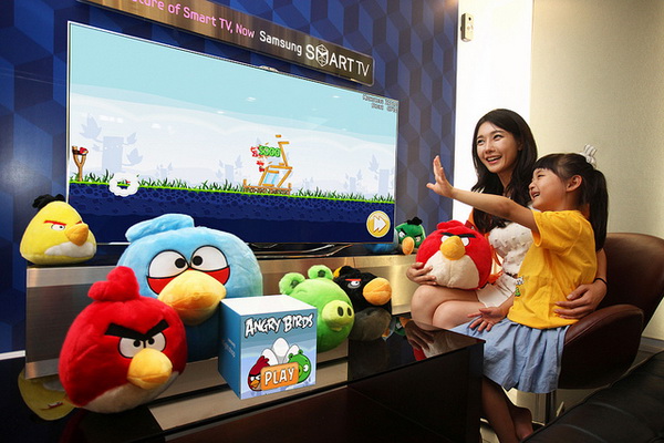 Angry Birds on Samsung Smart TV