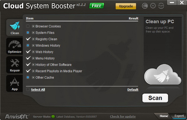 Cloud System Booster - Cloud-Based Windows System Optimizer and Cleaner Tool
