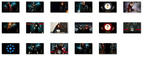 Iron Man 2 - Windows 7 Theme