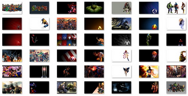 Marvel Comics - Windows 7 Theme