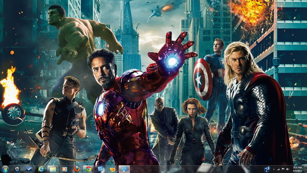 The Avengers - Windows 7 Theme