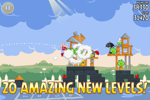 Angry Birds Seasons - Back to School episode update