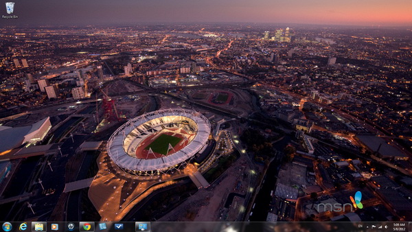 MSN Wallpaper and Screensaver Pack for London 2012 Olympic