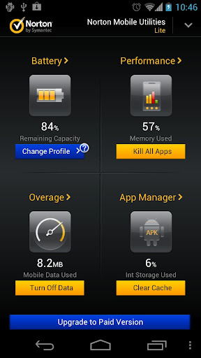 Norton Mobile Utilities Lite for Android