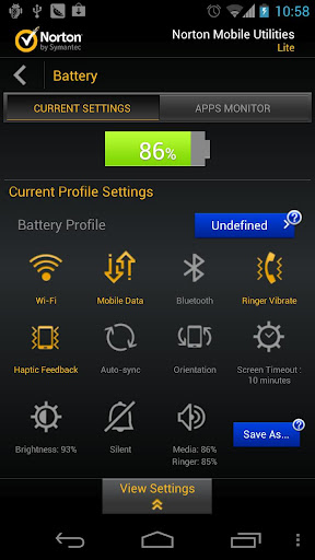 Norton Mobile Utilities Lite for Android