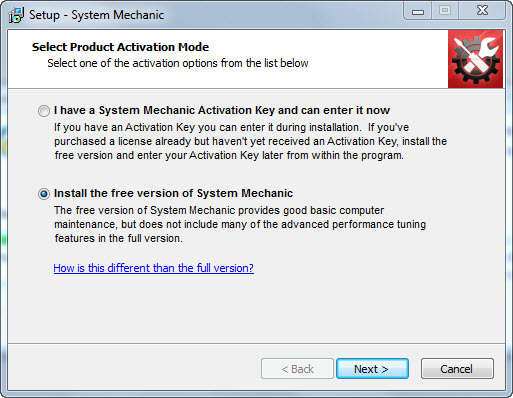 System Mechanic Free 11 - Installation