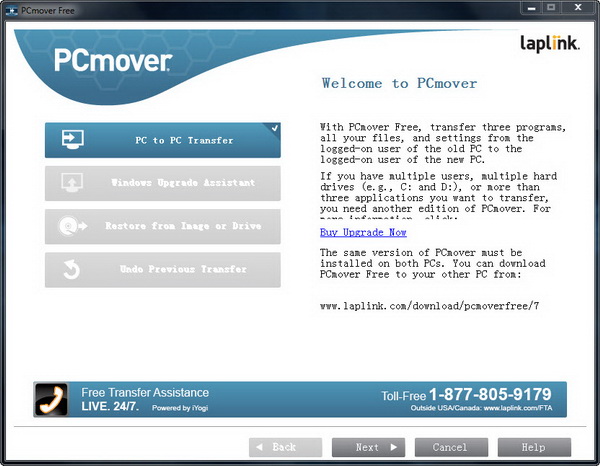 Transfer Programs to New PC with PCmover