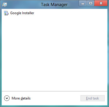 Windows 8 - Task Manager