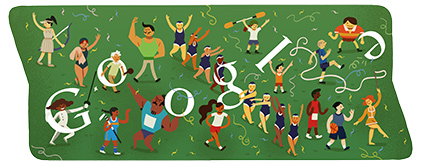 Google Doodles - London 2012 Olympics 