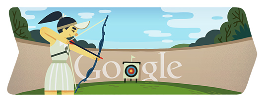 Google Doodles - London 2012 Olympics 