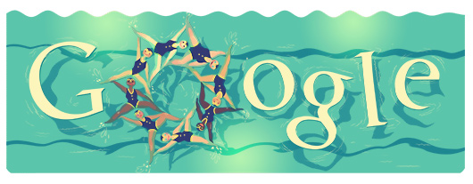 Google Doodles - London 2012 Olympics 