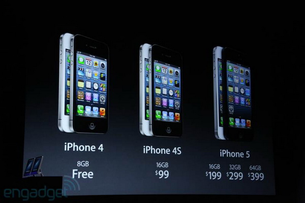 Apple iPhone 5 - Pricing