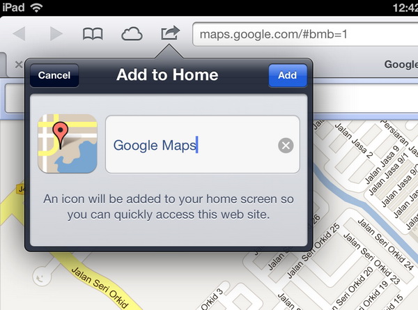 Bring Google Maps in iOS 6
