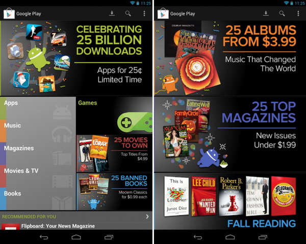 Google Play 25 Billion Downloads Sale