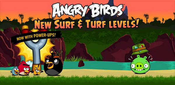 Angry Birds - Surf n Turf Levels