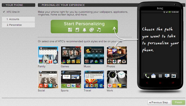 Easy HTC Android Phone Setup with HTC Get Started