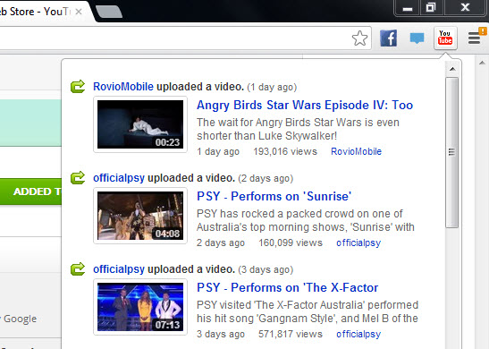 Youtube Feed - Chrome Extension for Youtube