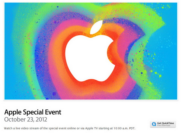 iPad Mini Event - Live Stream on Apple TV or Safari