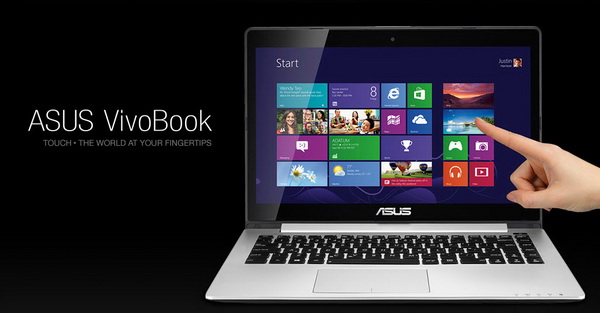 ASUS VivoBook series with Windows 8