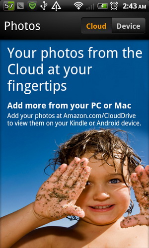 Amazon Cloud Drive Photos App for Android