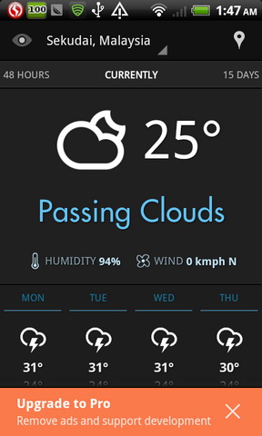 Eye in Sky Weather for Android