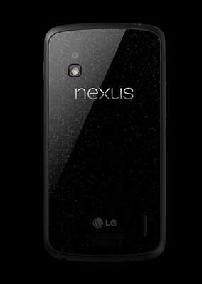 Google Nexus 4 - Back View