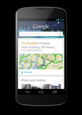 Google Nexus 4 - Front View